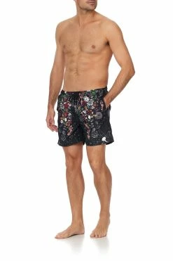 ELASTIC WAIST BOARDSHORT TO THE GYPSY -clothing shop 00006332 CAMILLA ELASTIC WAIST BOARDSHORT TO THE GYPSY 2
