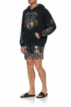 OVERSIZED RELAXED FIT HOODIE DRIPPING IN DECO -clothing shop 00014024 CAMILLA OVERSIZED RELAXED FIT HOODIE DRIPPING IN DECO 2