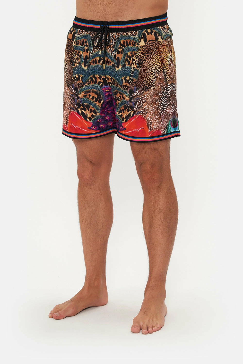 ELASTIC WAIST BOARDSHORT XANADU RISING 4 ELASTIC WAIST BOARDSHORT XANADU RISING - Image 4