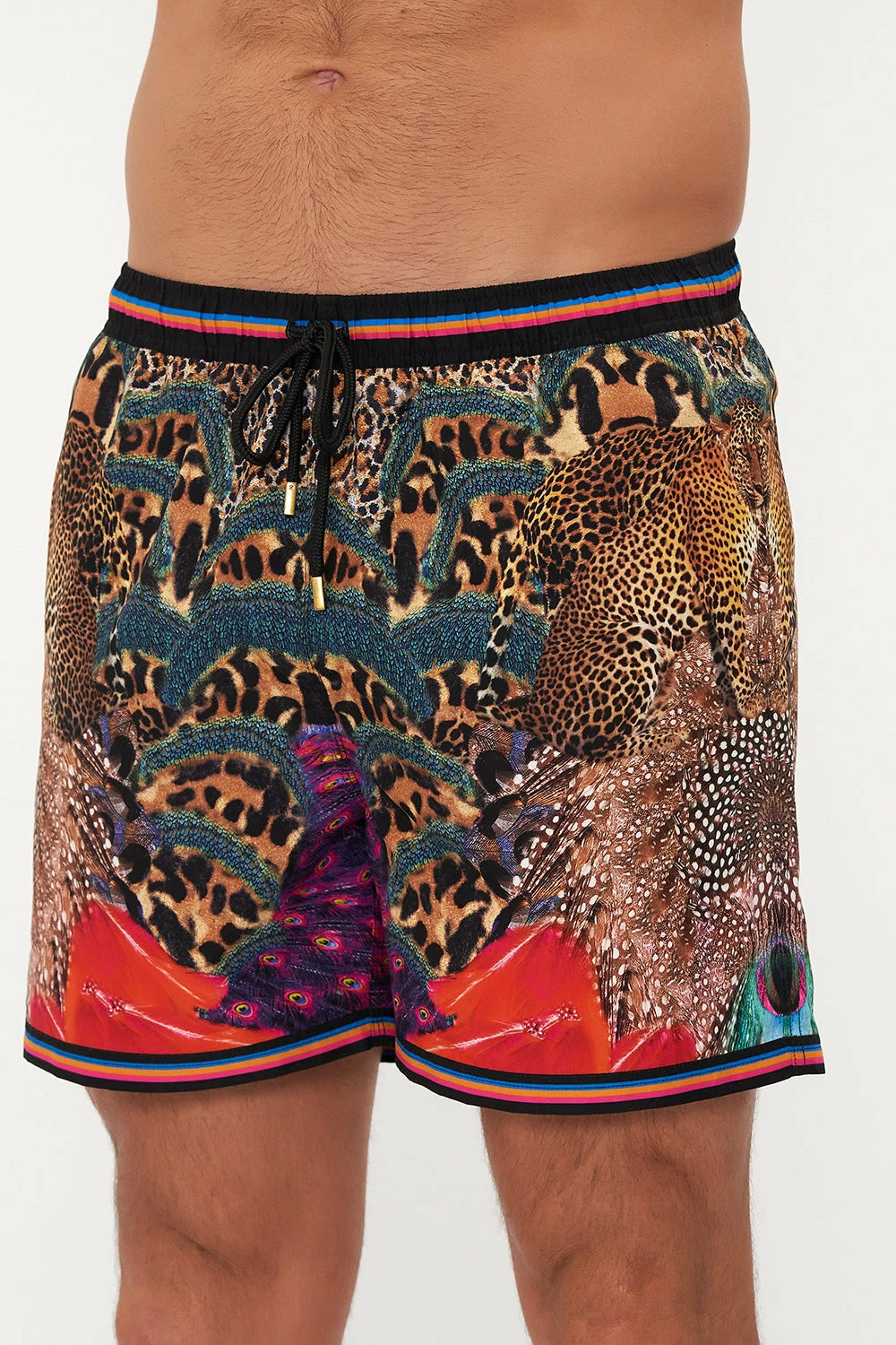 ELASTIC WAIST BOARDSHORT XANADU RISING 5 ELASTIC WAIST BOARDSHORT XANADU RISING - Image 5