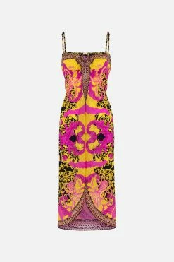 RING TRIM LONG SARONG OCTOPIA -clothing shop 00018194 RING TRIM LONG SARONG OCTOPIA GHOST 1