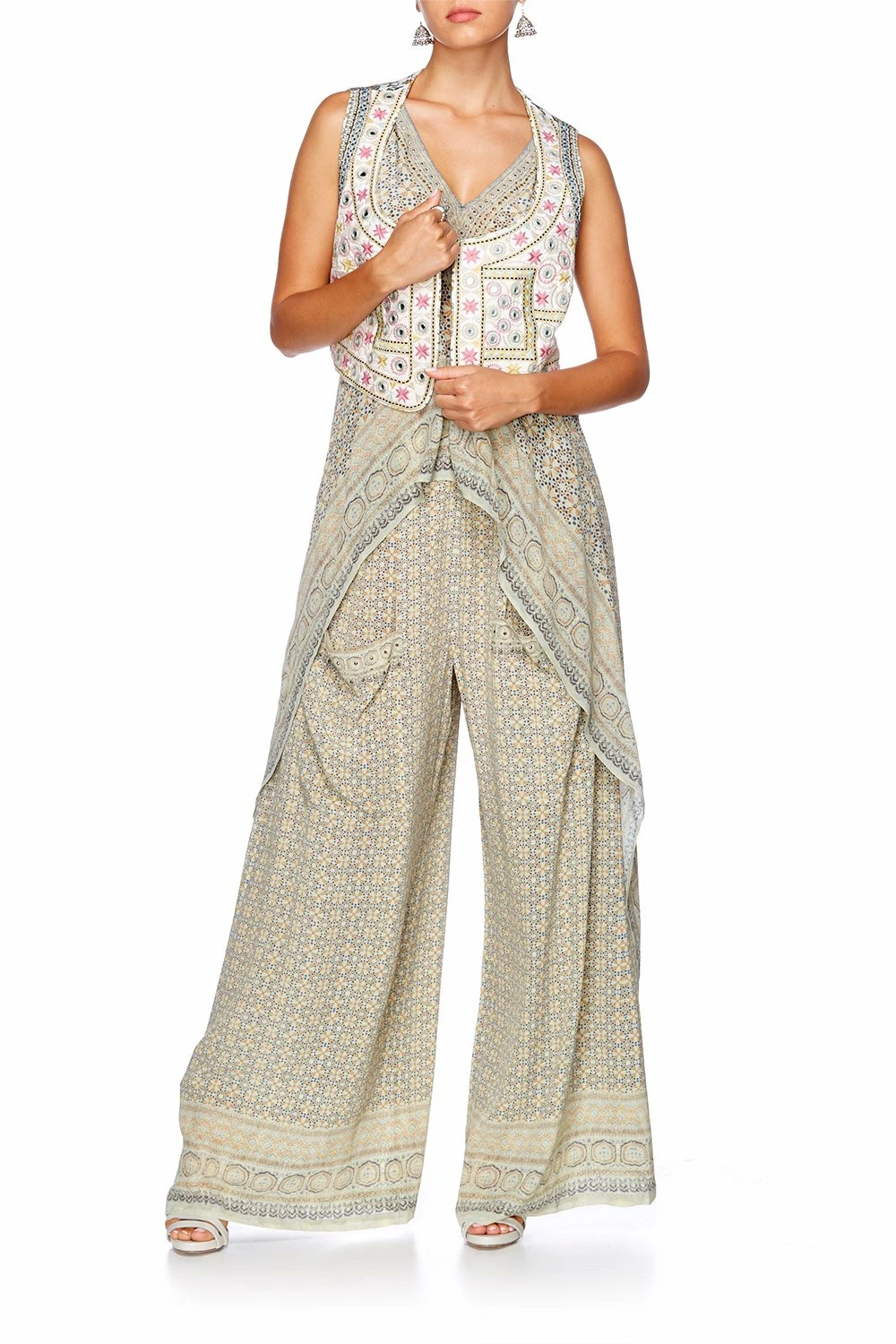 WIDE LEG TROUSER THREADED UNION 1 WIDE LEG TROUSER THREADED UNION