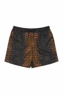 ELASTIC WAIST BOARDSHORT CROCODILE ROCK