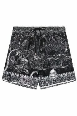 ELASTIC WAIST BOARDSHORT MIDNIGHT PEARL