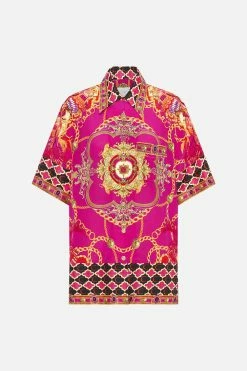 OVERSIZED SHIRT WITH POCKET WILD AND RUNNING -clothing shop 2023.04.19CAMILLAGM 1335