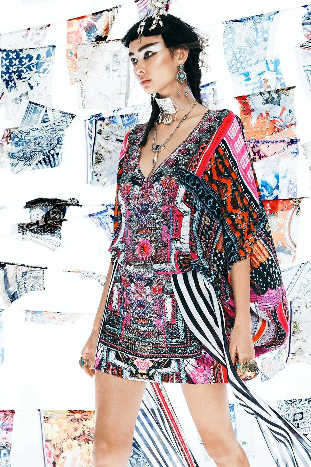 V-NECK KAFTAN STRAIGHT AND NARROW 8 V-NECK KAFTAN STRAIGHT AND NARROW - Image 8