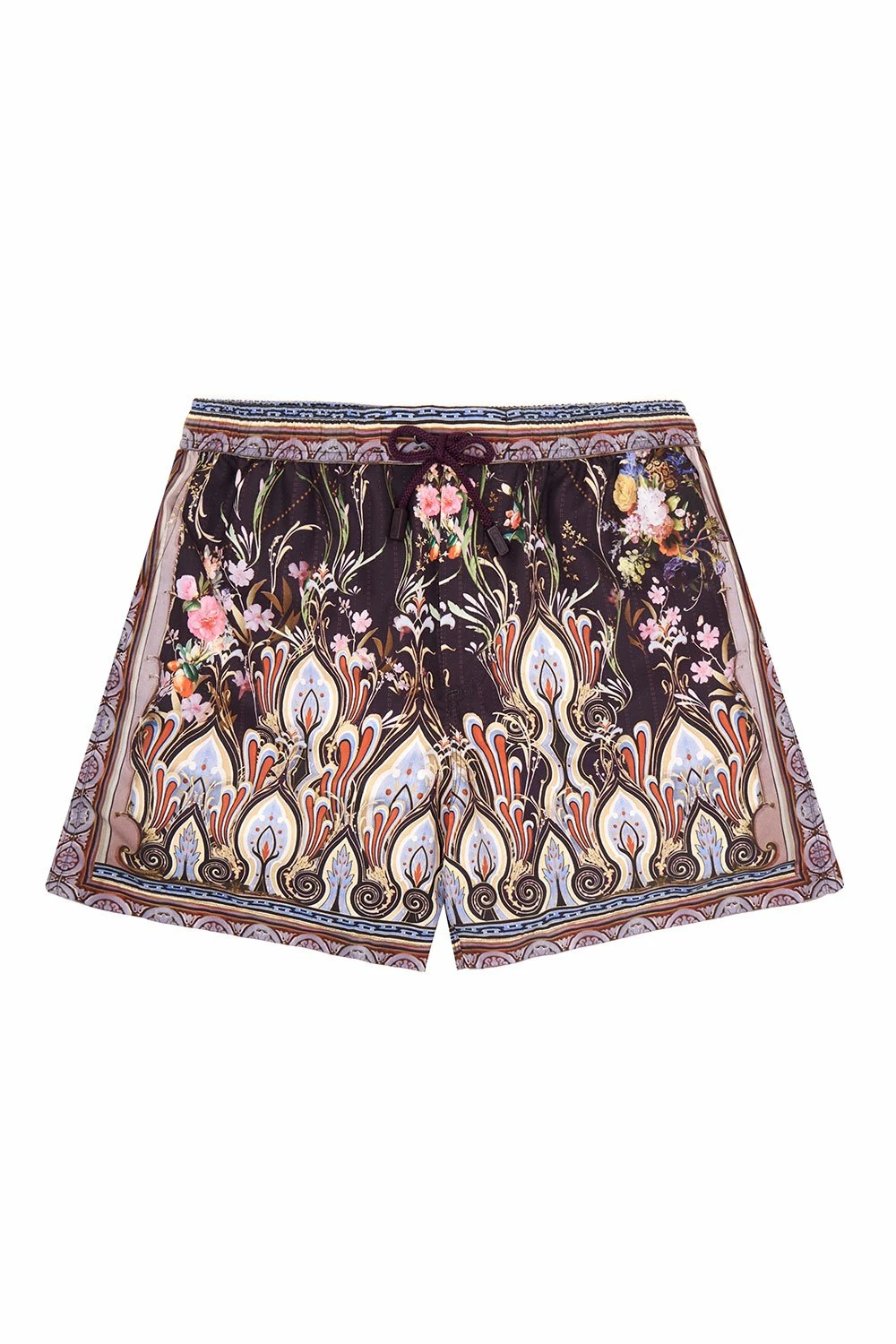 ELASTIC WAIST BOARDSHORT WILD FLOWER 1 ELASTIC WAIST BOARDSHORT WILD FLOWER