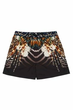 clothing shop 28 ELASTIC WAIST BOARDSHORT LOST PARADISE