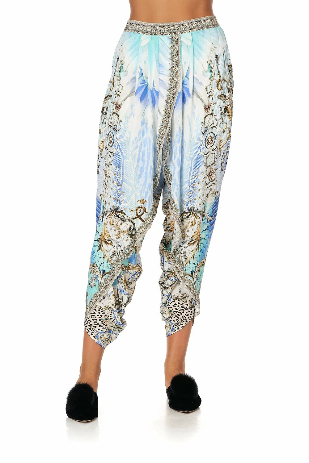 GATHERED WRAP FRONT TROUSER GATSBYS GIRL 5 GATHERED WRAP FRONT TROUSER GATSBYS GIRL - Image 5