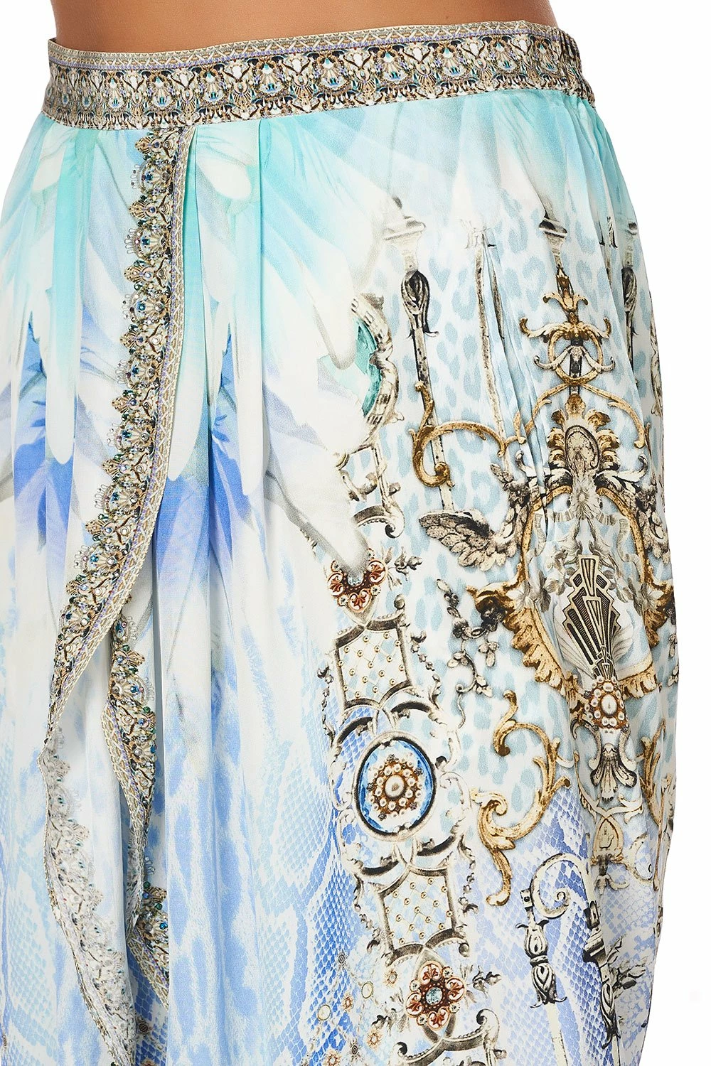 GATHERED WRAP FRONT TROUSER GATSBYS GIRL 6 GATHERED WRAP FRONT TROUSER GATSBYS GIRL - Image 6