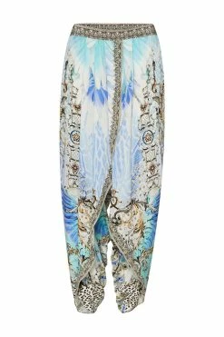 GATHERED WRAP FRONT TROUSER GATSBYS GIRL 8 GATHERED WRAP FRONT TROUSER GATSBYS GIRL -clothing shop CAMILLA 00011321 GATHERED WRAP FRONT TROUSER GATSBYS GIRL 1