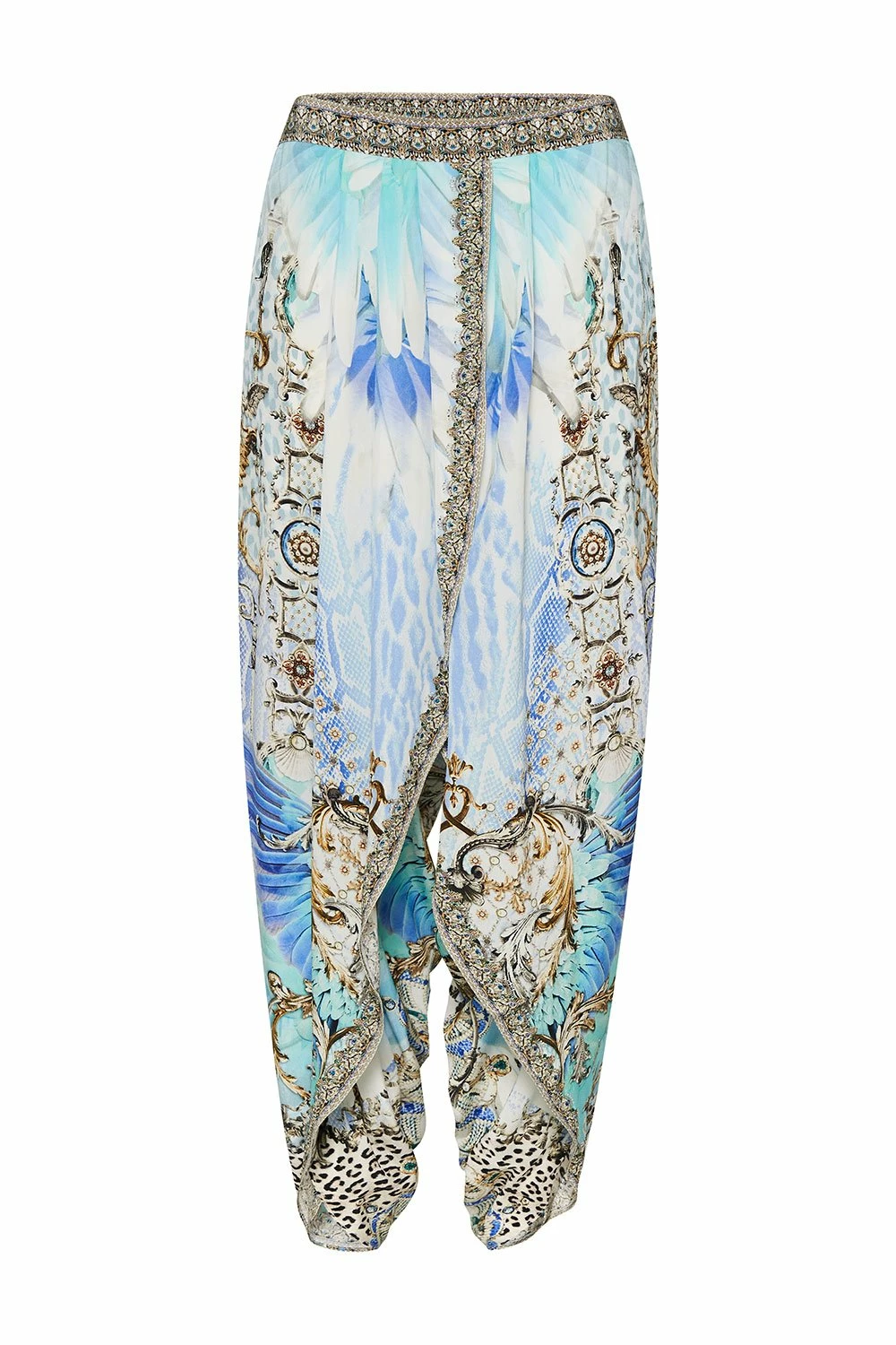 GATHERED WRAP FRONT TROUSER GATSBYS GIRL 3 GATHERED WRAP FRONT TROUSER GATSBYS GIRL - Image 3