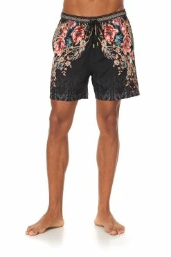 ELASTIC WAIST BOARDSHORT BELLE OF THE BAROQUE -clothing shop CAMILLA 00011725 ELASTIC WAIST BOARDSHORT BELLE OF THE BAROQUE 5