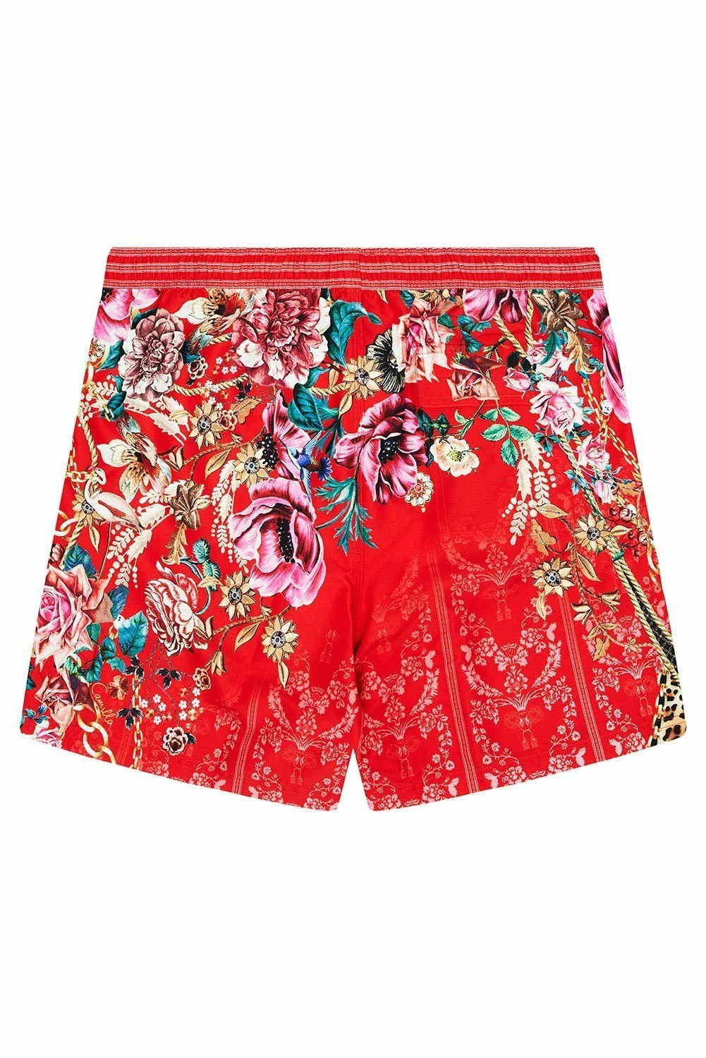 ELASTIC WAIST BOARDSHORT AND THE QUEEN WORE RED 2 ELASTIC WAIST BOARDSHORT AND THE QUEEN WORE RED - Image 2