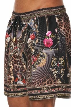 ELASTIC WAIST BOARDSHORT GOTHIC GODDESS -clothing shop CAMILLA 00011728 ELASTIC WAIST BOARDSHORT GOTHIC GODDESS 4