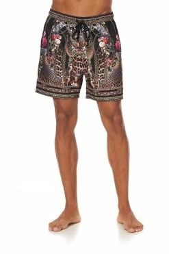 ELASTIC WAIST BOARDSHORT GOTHIC GODDESS -clothing shop CAMILLA 00011728 ELASTIC WAIST BOARDSHORT GOTHIC GODDESS 5