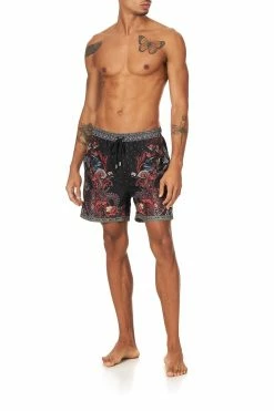 ELASTIC WAIST BOARDSHORT WOODSTOCK ROCK
