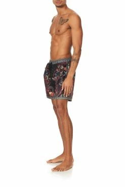ELASTIC WAIST BOARDSHORT WOODSTOCK ROCK 9 ELASTIC WAIST BOARDSHORT WOODSTOCK ROCK -clothing shop CAMILLA 00013567 ELASTIC WAIST BOARDSHORT WOODSTOCK ROCK 2