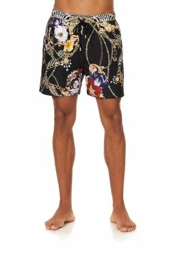 ELASTIC WAIST BOARDSHORT A NIGHT IN THE 90S -clothing shop CAMILLA 00013573 ELASTIC WAIST BOARDSHORT A NIGHT IN THE 90S 5