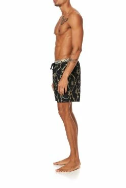 ELASTIC WAIST BOARDSHORT GOLDEN ERA -clothing shop CAMILLA 00013579 ELASTIC WAIST BOARDSHORT GOLDEN ERA 2