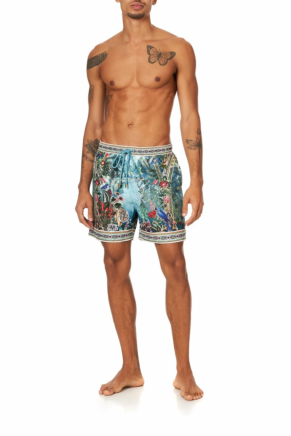 ELASTIC WAIST BOARDSHORT IF THESE WALLS COULD TALK