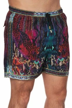 ELASTIC WAIST BOARDSHORT ROCKET WOMAN 11 ELASTIC WAIST BOARDSHORT ROCKET WOMAN -clothing shop CAMILLA 00013582 ELASTIC WAIST BOARDSHORT ROCKET WOMAN5