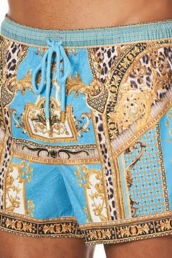 SHORT SWIM SHORT DRIPPING IN DECADENCE 12 SHORT SWIM SHORT DRIPPING IN DECADENCE -clothing shop CAMILLA 00013584 SHORT SWIM SHORT DRIPPING IN DECADENCE 6