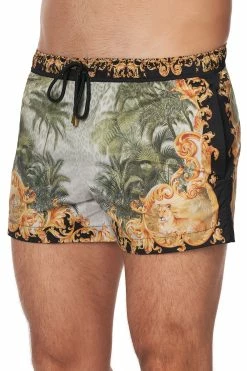 SHORT SWIM SHORT PALAZZO OF PALMS -clothing shop CAMILLA 00013585 SHORT SWIM SHORT PALAZZO OF PALMS5