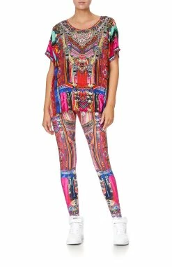 LOOSE FIT ROUND NECK TEE KALEIDOSCOPE KEEPSAKE