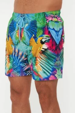 ELASTIC WAIST BOARDSHORT AGE OF ASTERIA -clothing shop CAMILLA 00014589 ELASTIC WAIST BOARDSHORT AGE OF ASTERIA 5