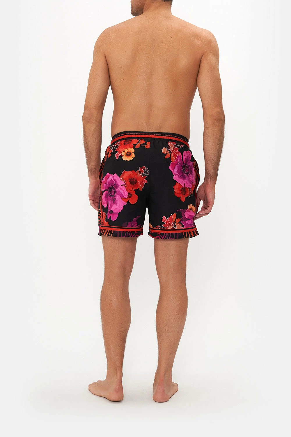 ELASTIC WAIST BOARDSHORT MIDNIGHT POPPY 2 ELASTIC WAIST BOARDSHORT MIDNIGHT POPPY - Image 2
