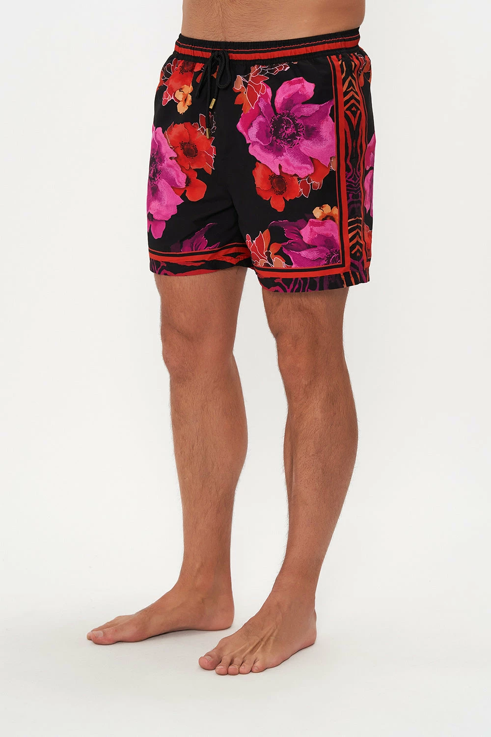 ELASTIC WAIST BOARDSHORT MIDNIGHT POPPY 4 ELASTIC WAIST BOARDSHORT MIDNIGHT POPPY - Image 4