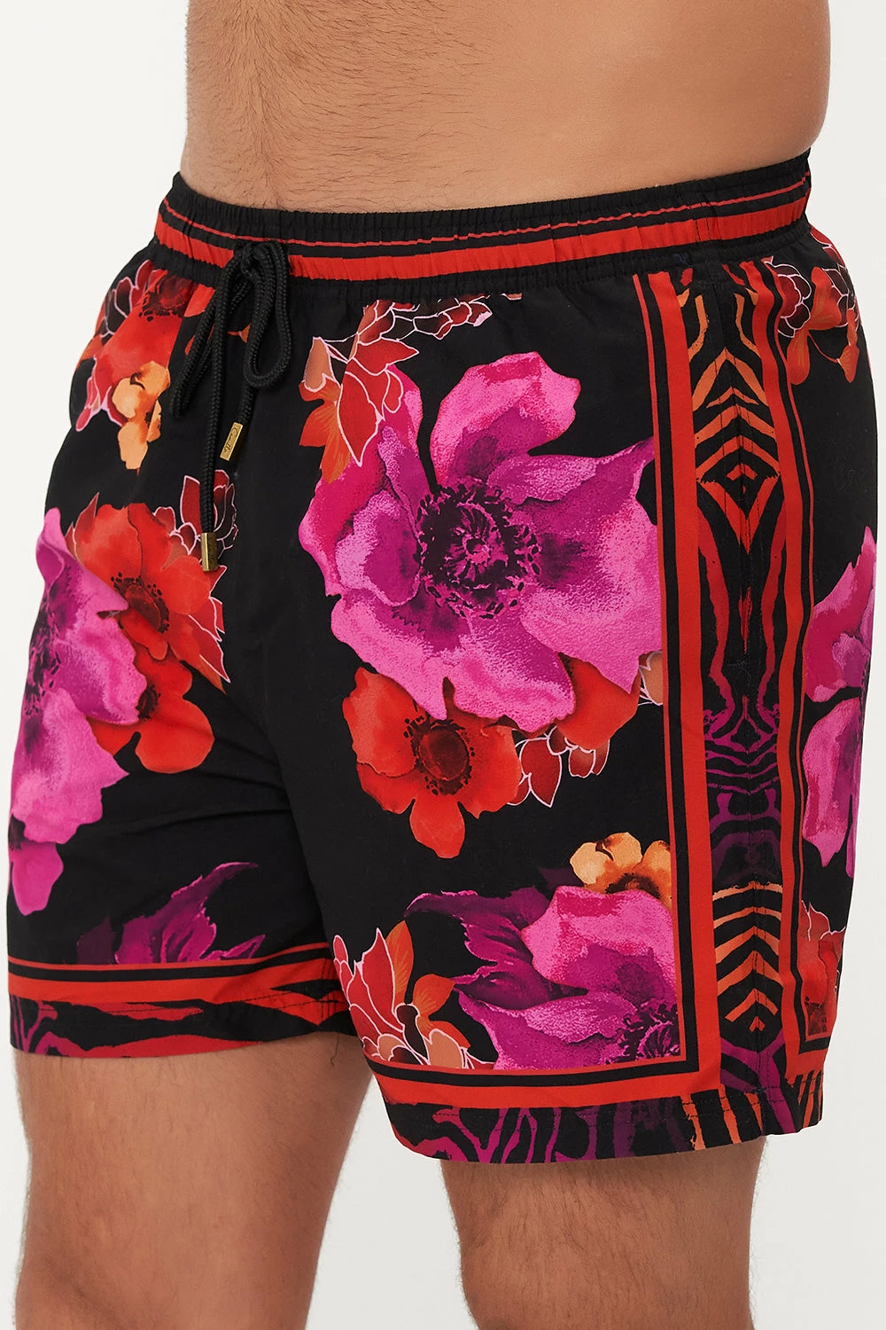 ELASTIC WAIST BOARDSHORT MIDNIGHT POPPY 5 ELASTIC WAIST BOARDSHORT MIDNIGHT POPPY - Image 5