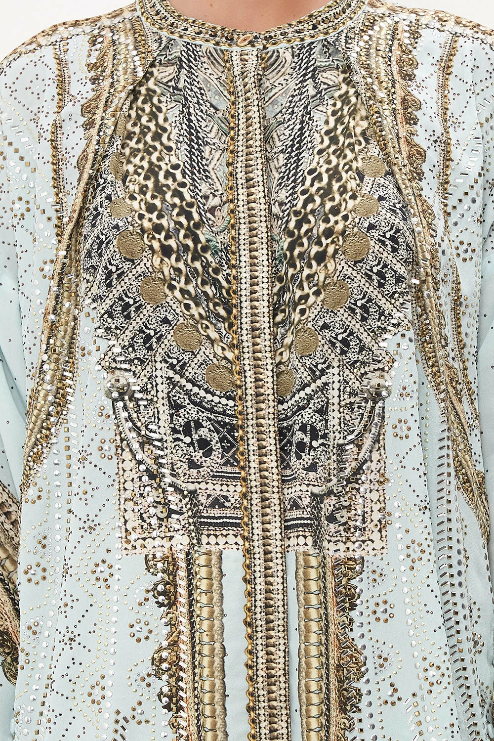 SHIRT WITH SIDE BUTTONS LUXE ESPIRITU 5 SHIRT WITH SIDE BUTTONS LUXE ESPIRITU - Image 5