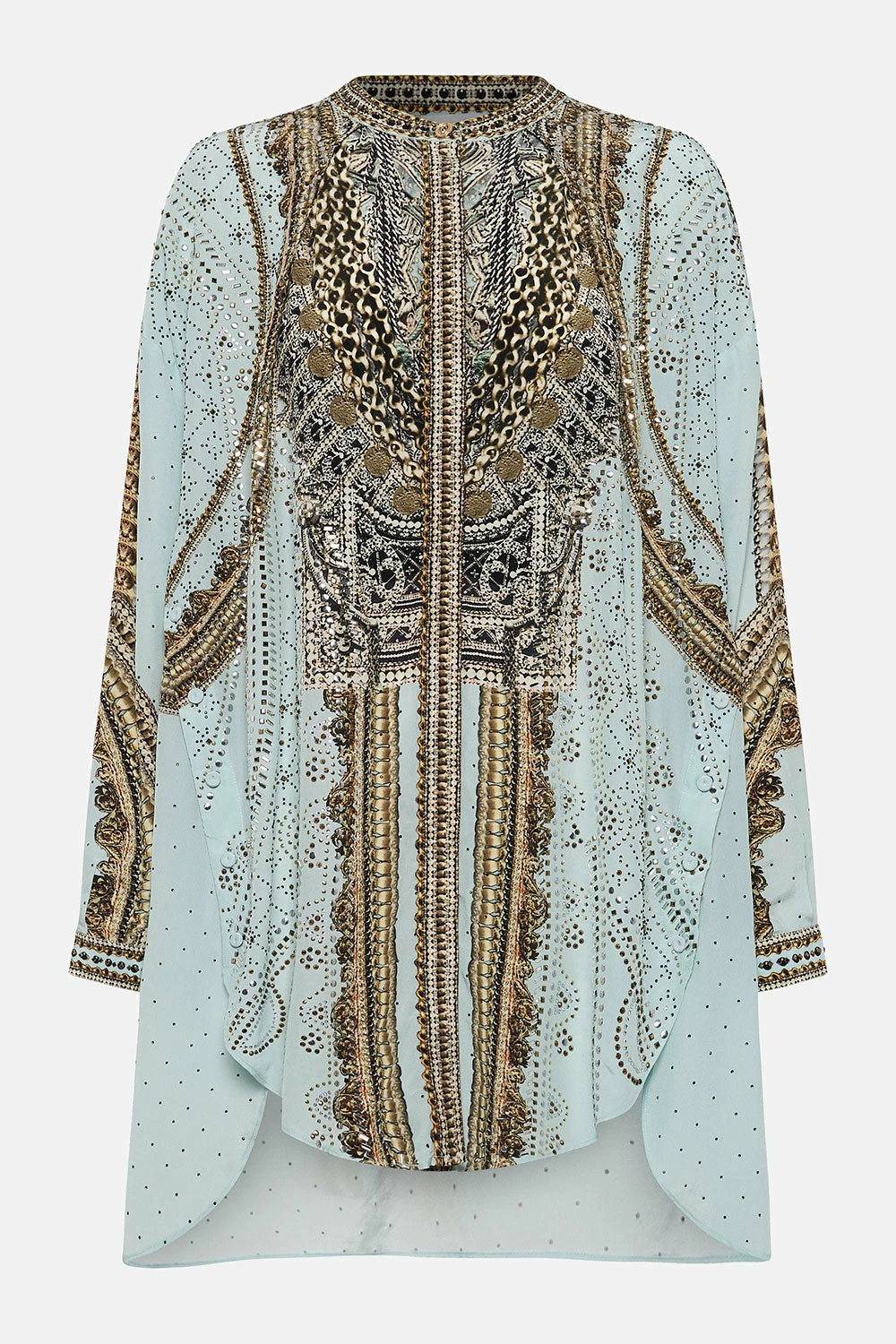 SHIRT WITH SIDE BUTTONS LUXE ESPIRITU 3 SHIRT WITH SIDE BUTTONS LUXE ESPIRITU - Image 3