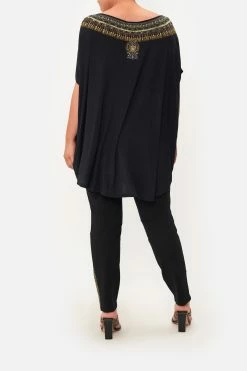 PONTE LEGGINGS DANCE WITH DUENDE -clothing shop CAMILLA 00014826 LOOSE FIT TEE MTL SHADOWS OF ARMADA MTL 2