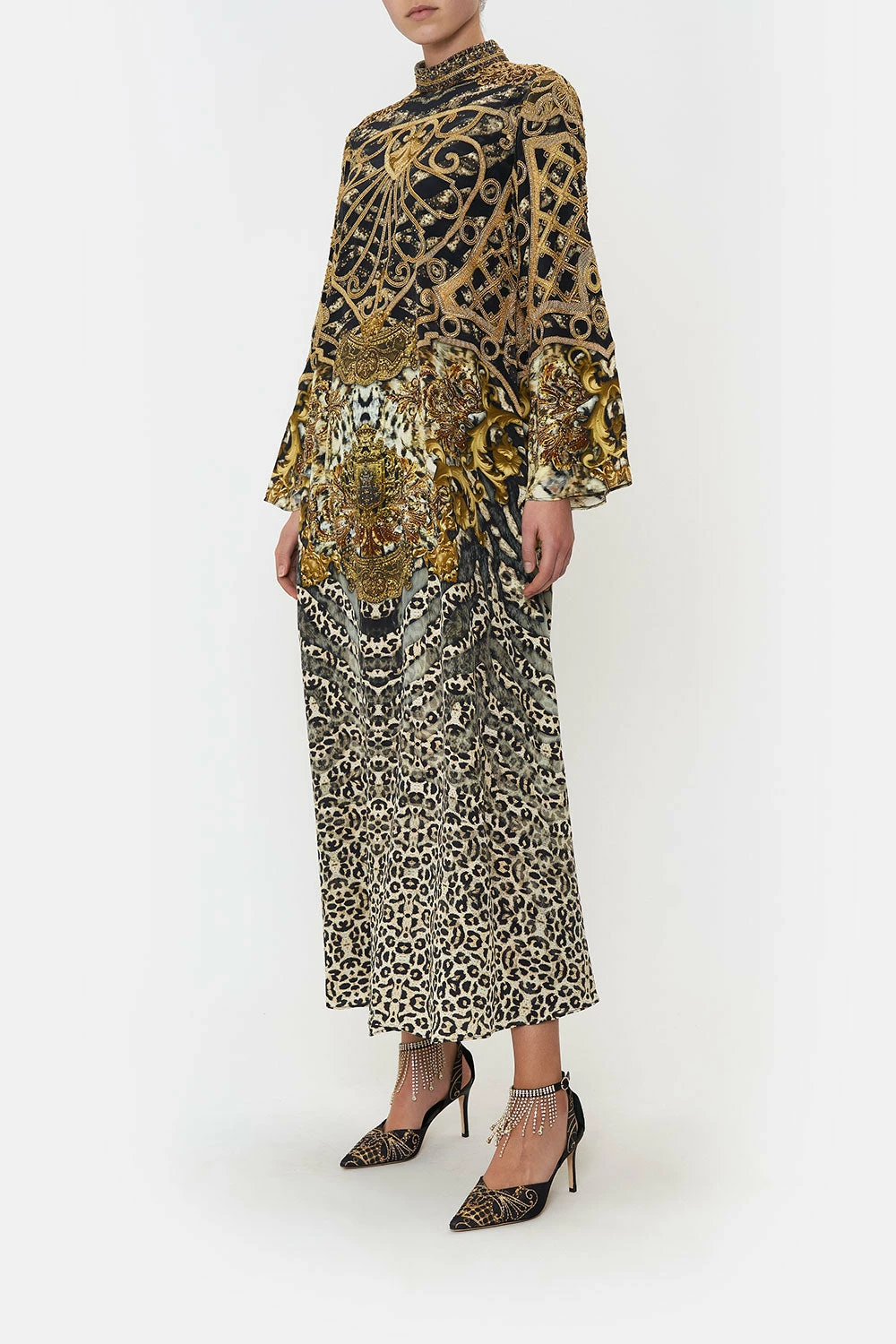 HIGH NECK LONG SLEEVE DRESS ARMADA 5 HIGH NECK LONG SLEEVE DRESS ARMADA - Image 5