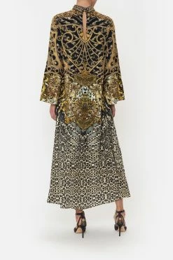 HIGH NECK LONG SLEEVE DRESS ARMADA 10 HIGH NECK LONG SLEEVE DRESS ARMADA -clothing shop CAMILLA 00015013 HIGH NECK LONG SLEEVE DRESS ARMADA 3