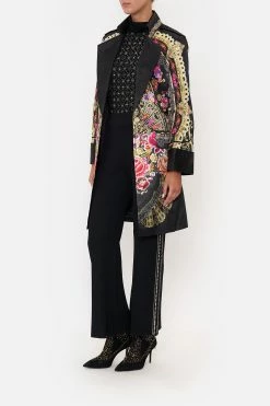 MID LENGTH MILITARY COAT DANCE WITH DUENDE -clothing shop CAMILLA 00015497 MID LENGTH MILITARY COAT DANCE WITH DUENDE 2