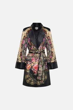 MID LENGTH MILITARY COAT DANCE WITH DUENDE -clothing shop CAMILLA 00015497 MID LENGTH MILITARY COAT DANCE WITH DUENDE GHOST