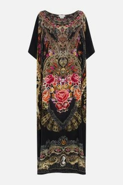 ROUND NECK KAFTAN DANCE WITH DUENDE -clothing shop CAMILLA 00015502 ROUND NECK KAFTAN DANCE WITH DUENDE GHOST