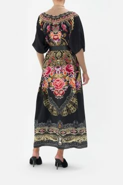 ROUND NECK KAFTAN DANCE WITH DUENDE -clothing shop CAMILLA 00015502 ROUND NECK KAFTAN DANCE WITH DUENDE MODEST 2