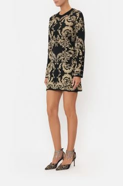 MINI KNIT DRESS DANCE WITH DUENDE -clothing shop CAMILLA 00015510 MINI KNIT DRESS DANCE WITH DUENDE 2