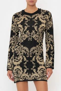 MINI KNIT DRESS DANCE WITH DUENDE -clothing shop CAMILLA 00015510 MINI KNIT DRESS DANCE WITH DUENDE 4