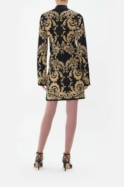 MINI KNIT DRESS DANCE WITH DUENDE -clothing shop CAMILLA 00015510 MINI KNIT DRESS DANCE WITH DUENDE MODEST 2 1