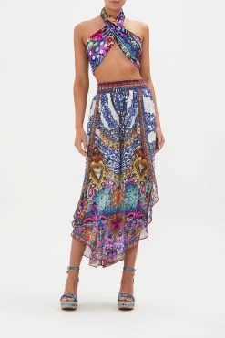 CURVED HEM PANT LUCKY CHARMS