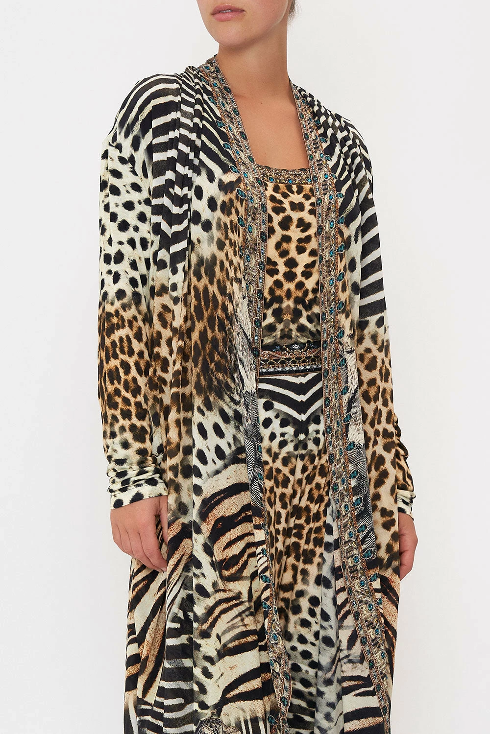 LONG CASUAL JACKET WITH POCKETS FOR THE LOVE OF LEO - Image 5