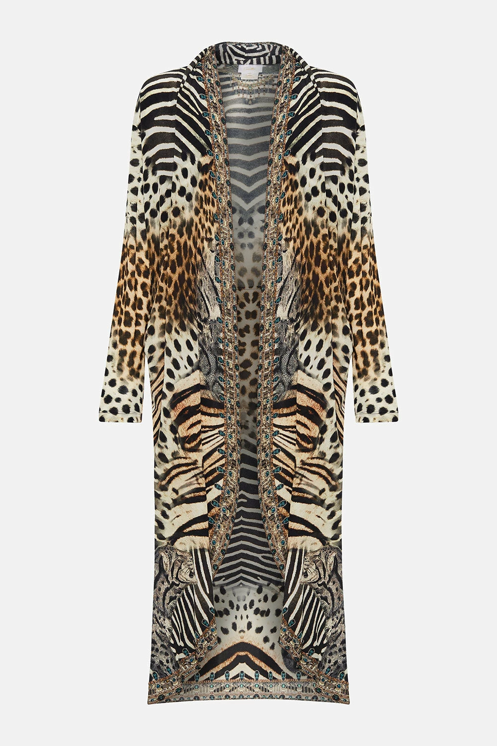 LONG CASUAL JACKET WITH POCKETS FOR THE LOVE OF LEO - Image 3