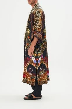 LONG LINE REVERSIBLE ROBE KINGDOM OF ANGELS 10 LONG LINE REVERSIBLE ROBE KINGDOM OF ANGELS -clothing shop CAMILLA 00015724 LONG LINE REVERSIBLE ROBE KINGDOM OF ANGELS 2