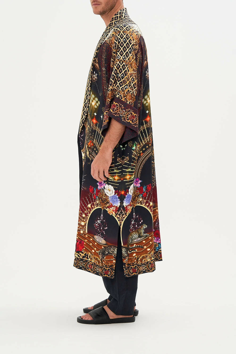 LONG LINE REVERSIBLE ROBE KINGDOM OF ANGELS 4 LONG LINE REVERSIBLE ROBE KINGDOM OF ANGELS - Image 4